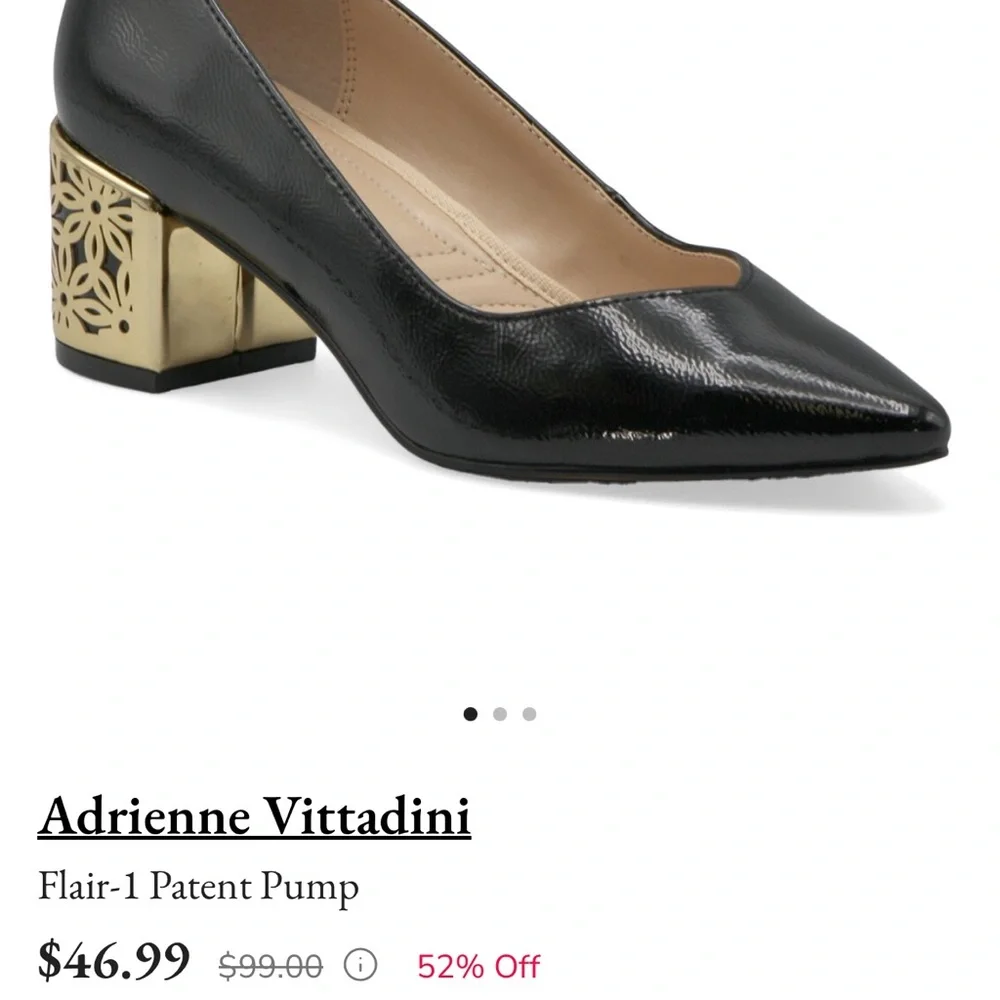 Elegant Black Patent Leather Heels - Picture 2 of 6